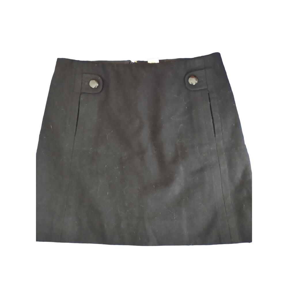 J. Crew Factory 100 Percent Wool‎ Skirt Size 2 Preppy Dark Academia Classic